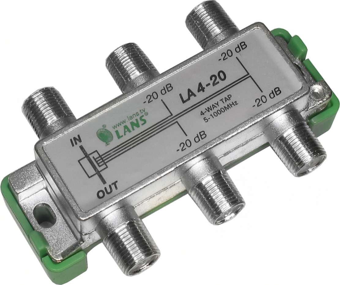 LA 4-10,4отвода,6,2db на проход