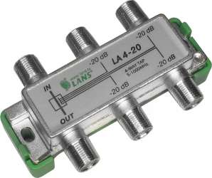 LA 4-18,4отвода,1,6db на проход