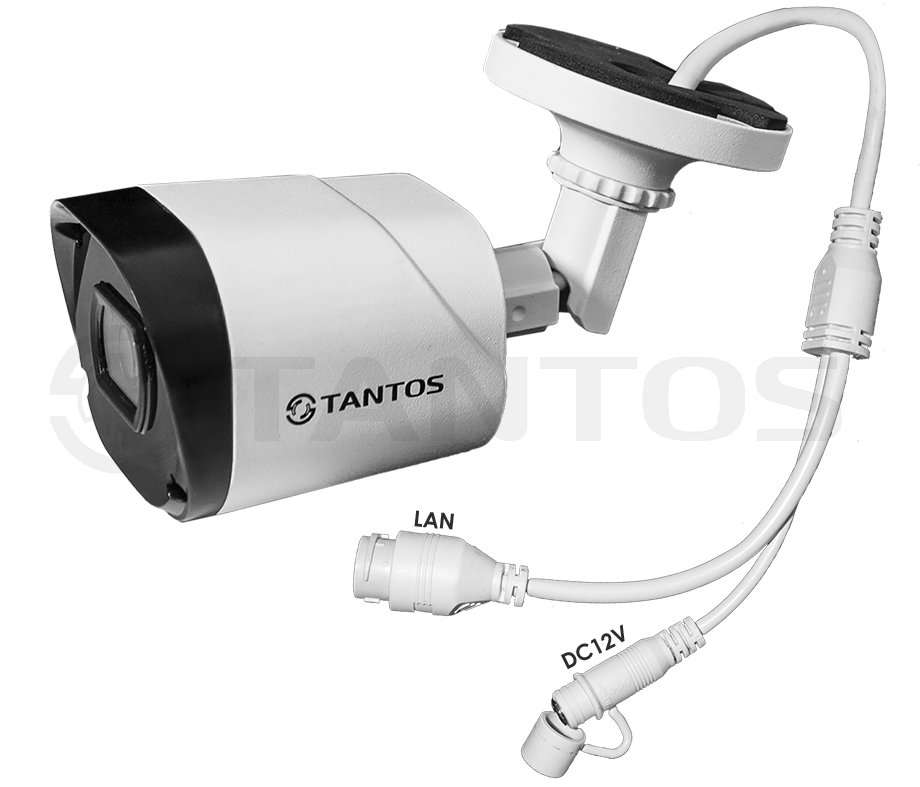 TSi-Peco25FP-IP 1/2.9 CMOS  POE  2МП, IP-66, ИК-25м, 3,6mm   / Tantos