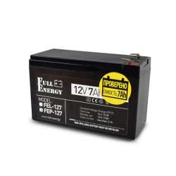 Аккумулятор 12 В  Full Energy P127 / 151х65х94 / 7 Ач / 2,4кг