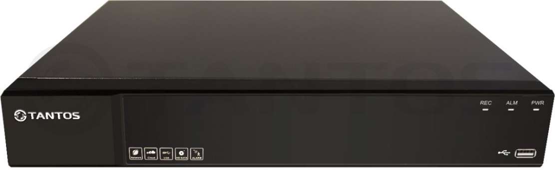 NVR-TSr-UV0411 Eco T,  HDDx1x6T, до 4Mp, AHD/TVI/CVI/IP*1080N, Hybrid