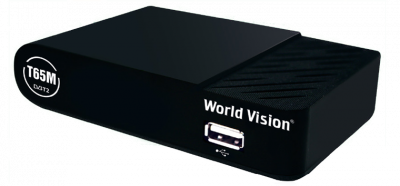Ресивер эфирный WV T65  Т2, RCA, HDMI, USB, диспл.