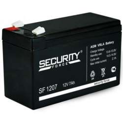 Аккумулятор 12 В  Security Force SF1207 / 151х65х94 / 7 Ач / 2,6кг