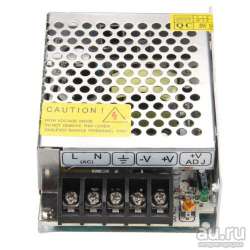 Блок питания 12V 12,5A импульсный для светодиодной ленты (металл.)