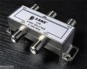 LV4,делитель на 4 5-860MHz,7,0db