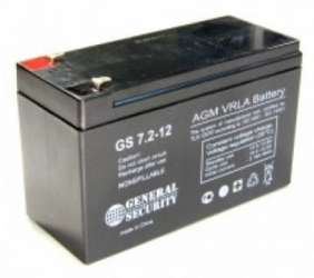 Аккумулятор 12 В  General Security 12- 7 / 151х65х96 / 7 Ач / 2,3кг