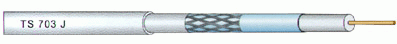 Cavel TS 703 J потери 17,5db/100м/860МГц/коэфф. экр. 110db